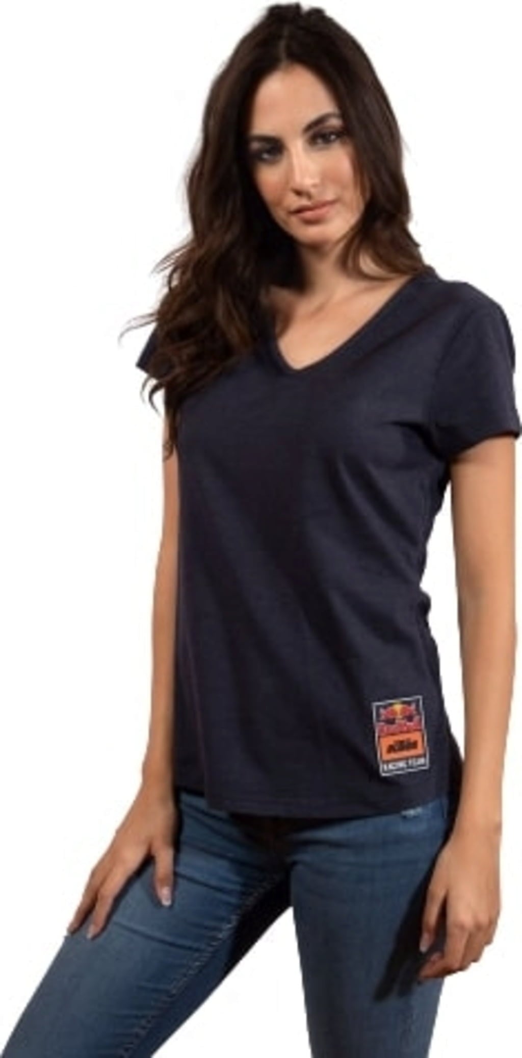 Red Bull KTM Racing Team Patch T-Shirt Navy