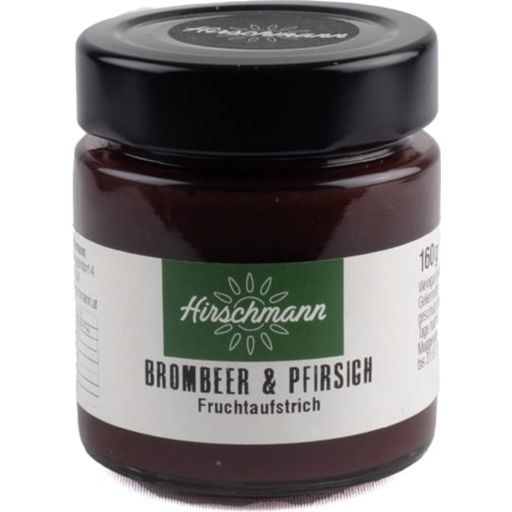 Hofladen Hirschmann Brombeer & Pfirsich Fruchtaufstrich - 160 g