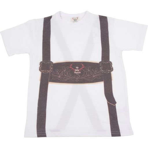 Men's T-Shirt with Lederhose Suspender Print