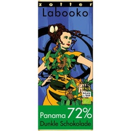 Zotter Schokoladen Labooko Bio - 72% PANAMA - 70 g