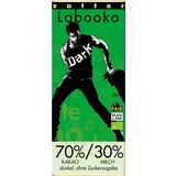 Labooko "70% Milchschokolade „dark style" ohne Zuckerzugabe"