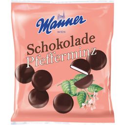 Manner Pfefferminz schokoladegetunkt - 150 g