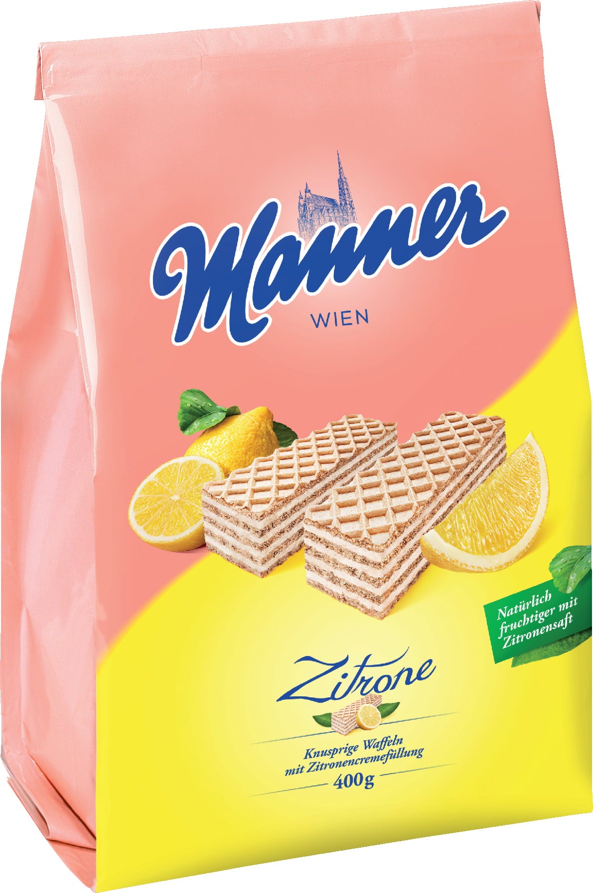 Gaufrettes Citron, 400 g - sachet