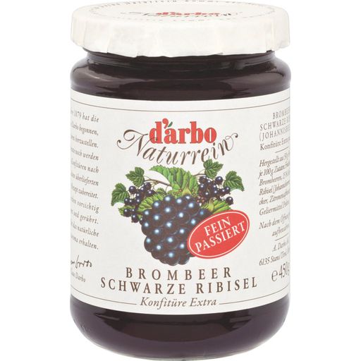 All Natural Blackberry & Black Currant Jam Extra - 450 g