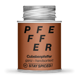 Stay Spiced! Cubebenpfeffer (Kubebenpfeffer) ganz - 50 g