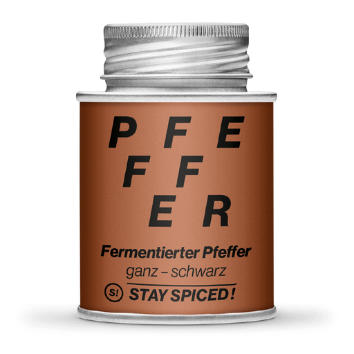 Stay Spiced! Black Fermented Pepper, Whole - 80 g