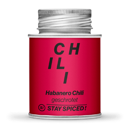 Stay Spiced! Crushed Orange Habanero Chillies - 50 g
