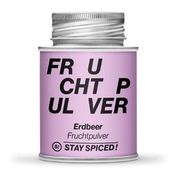 Stay Spiced! Fruchtpulver - Fraise 100% Pure - 50 g