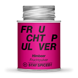 Stay Spiced! Himbeer Fruchtpulver, sprühgetrocknet - 90 g