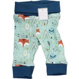wila Baby Pants with Foxes - Turquoise