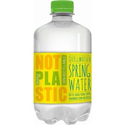 Not Plastic Water Natürliches Quellwasser