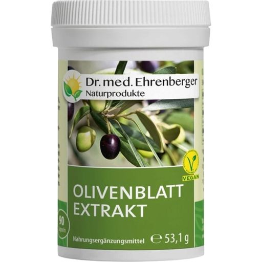 Dr. Ehrenberger Olive Leaf Extract - 90 Capsules