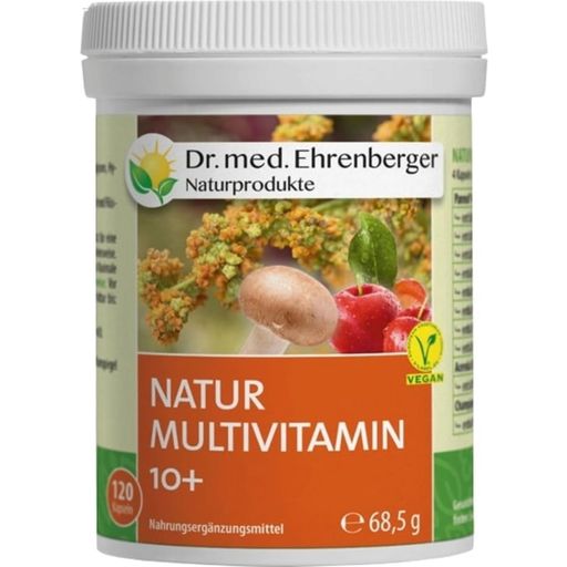 Dr. Ehrenberger Natural Multivitamin 10+ - 120 Capsules