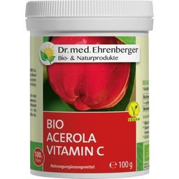 Dr. Ehrenberger Vitamine C d'Acérola Bio en Poudre