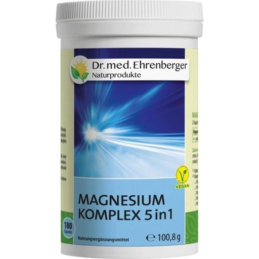 Dr. Ehrenberger Magnesium Komplex 5 in 1 - 180 Kapseln
