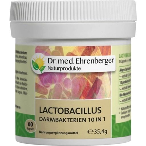 Dr. Ehrenberger Lactobacillus Darmbakterien 10v1 - 60 kaps.