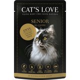 Cat's Love "Senior" Wet Cat Food - Duck