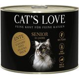 Cat's Love "Senior" Wet Cat Food - Duck
