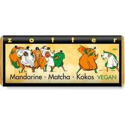 Zotter Schokoladen Bio Mandarin - Matcha - Kókusz - 70 g