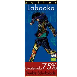 Zotter Schokoladen Labooko Bio 75% GUATEMALA - 70 g