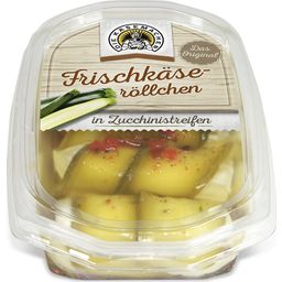 Die Käsemacher Frischkäseröllchen mit Zucchini umrollt - 180 g