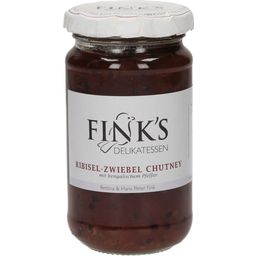 Fink's Delikatessen Ribizli-Hagyma chutney bengáli borssal - 212 ml