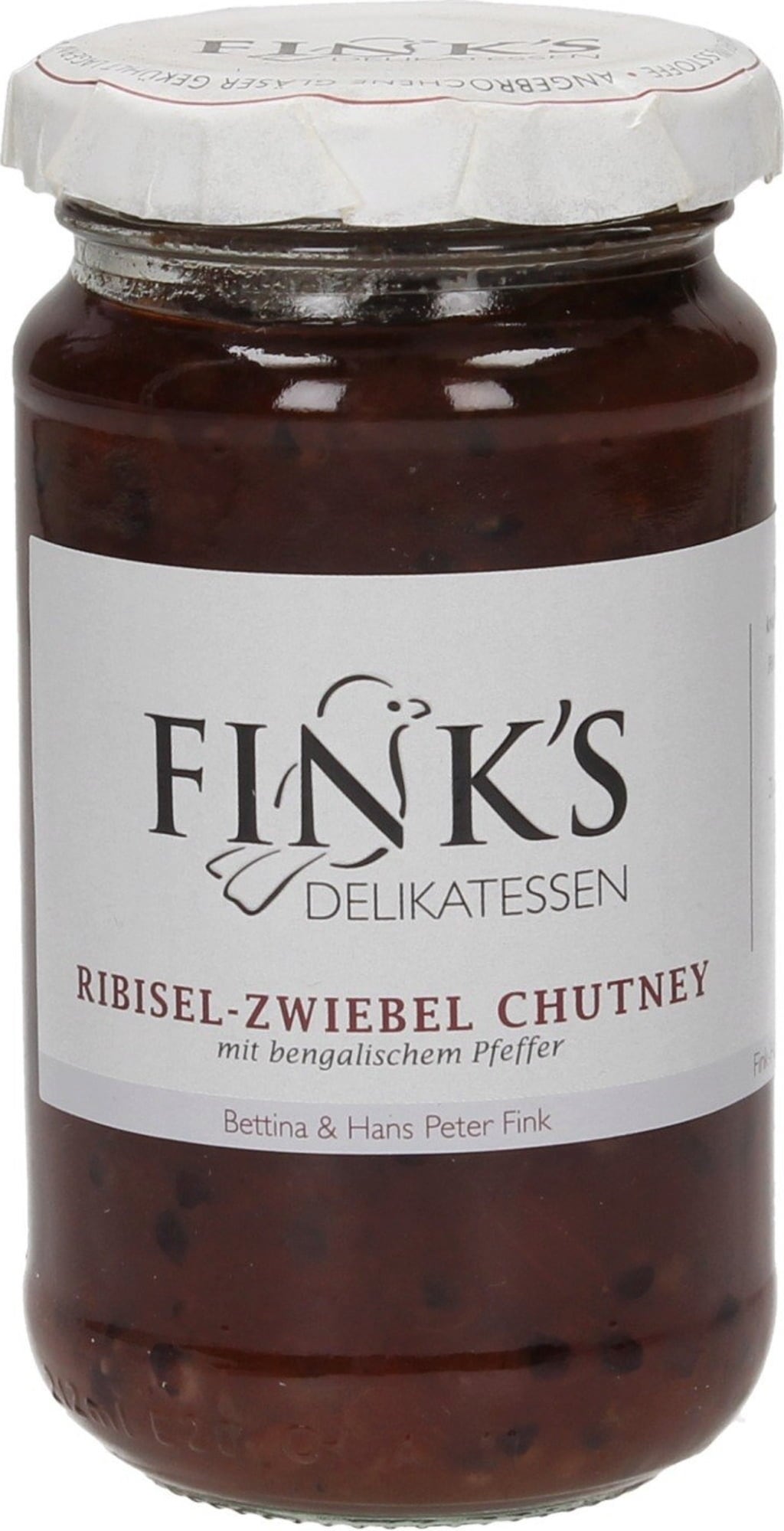 Ribisel-Zwiebel Chutney mit bengalischem Pfeffer - 212 ml