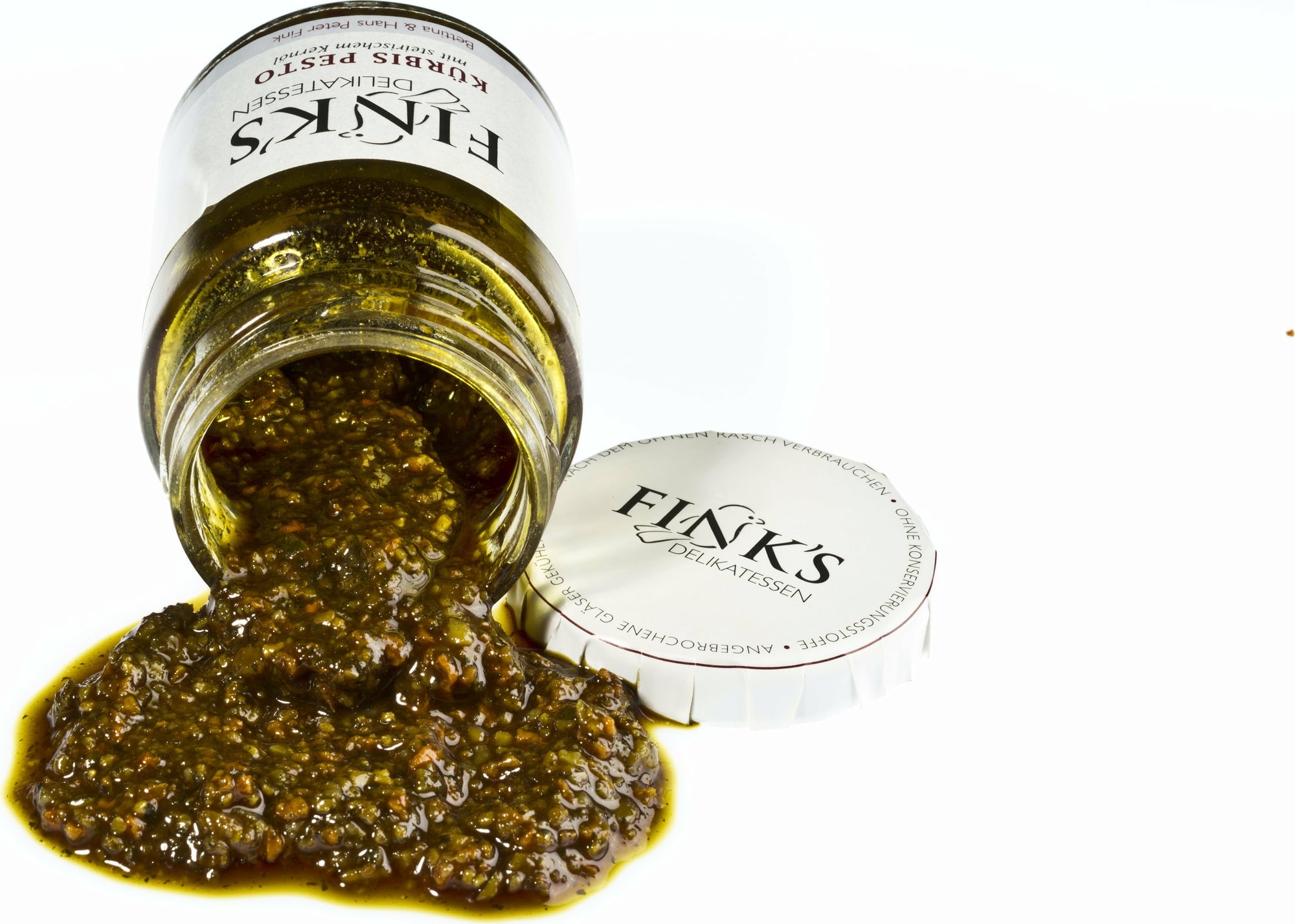 Fink's Delikatessen Kürbis Pesto mit steirischem Kernöl - 106 ml
