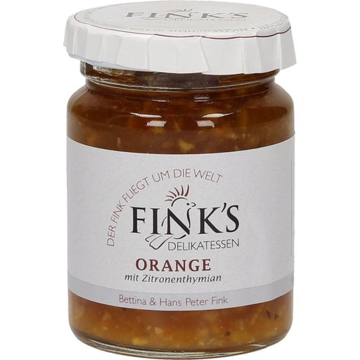 Fink's Delikatessen Confiture d'Orange au Thym Citron - 106 ml