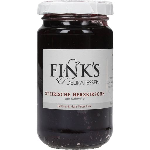 Fink's Delikatessen Confiture de Cerises de Styrie au Sureau - 212 ml