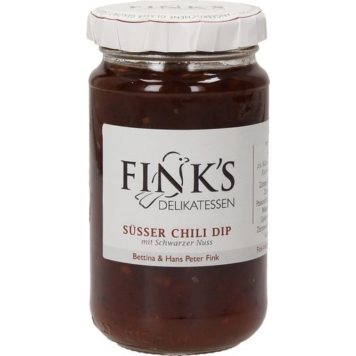 Fink's Delikatessen Süßer Chili Dip mit Schwarzer Nuss - 212 ml