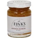 Fink's Delikatessen Ananas-Kokos mit Rum (Fruchtaufstrich) - 106 ml