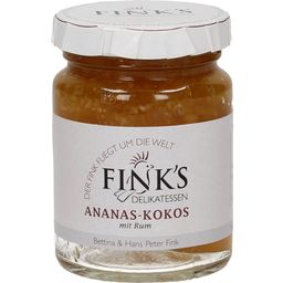 Fink's Delikatessen Ananas & Kokos Met Rum Fruit Spread