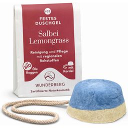 Wunderberg Solid Shower Gel - Sage Lemongrass - Sage Lemongrass