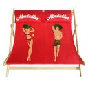 Almdudler Deck Chair for Two - 1 Pc