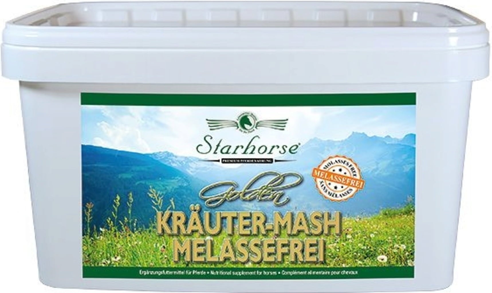 Starhorse Mash alle Erbe "Golden" - Senza Melassa