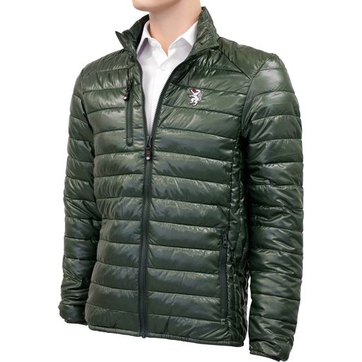 Trachtenmode Hiebaum Men's Quilted Jacket, Green