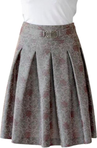 Trachtenmode Hiebaum Pleated Skirt 