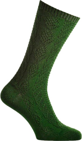 Trachtenmode Hiebaum Trachten-Socken, tanne