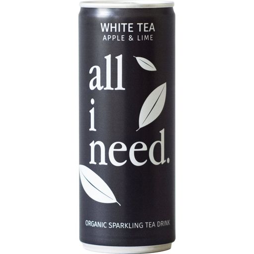 all i need Organic White Tea Apple & Lime - 250 ml
