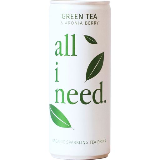 all i need BIO Green Tea & Aronia Berry - 250 ml