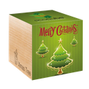 Feel Green ecocube - Albero di Natale - bianco Natale 2