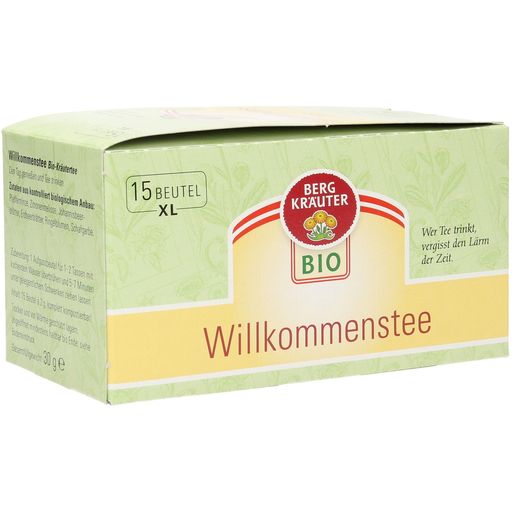Österreichische Bergkräuter Organic Welcome Tea - XL Tea Bags 15 x 2 g