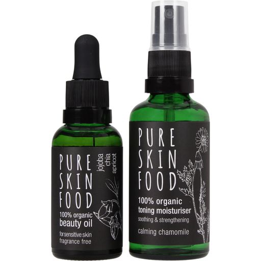 Pure Skin Food Bio-Pflegeset für empfindliche Haut