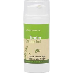 Tiroler Kräuterhof fresh & light Organic Face & Body Lotion