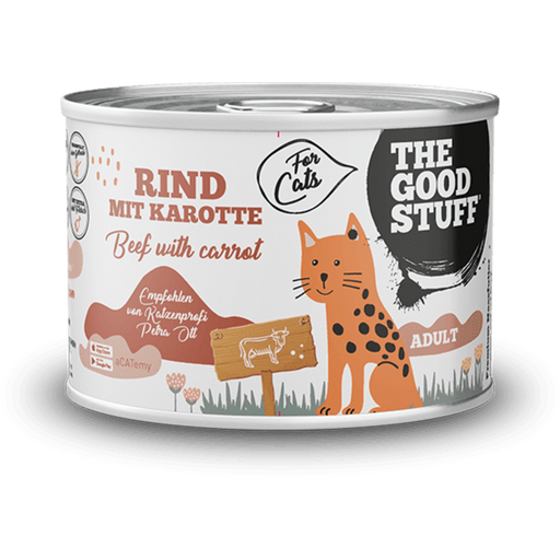 The Goodstuff BEEF & CARROT Adult Wet Cat Food - 200 g