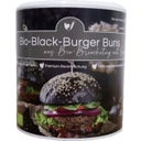 Bio-Black-Burger Buns aus Bio-Briocheteig mit Sesam - 341 g