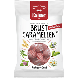 Kaiser Brust Caramellen Senza Zucchero - 75 g