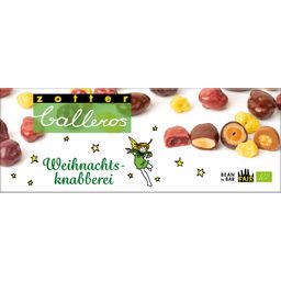 Zotter Schokoladen Organic Balleros Christmas Crunchies