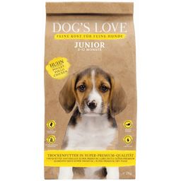 Dog's Love Croquettes Junior Poulet - 12 kg